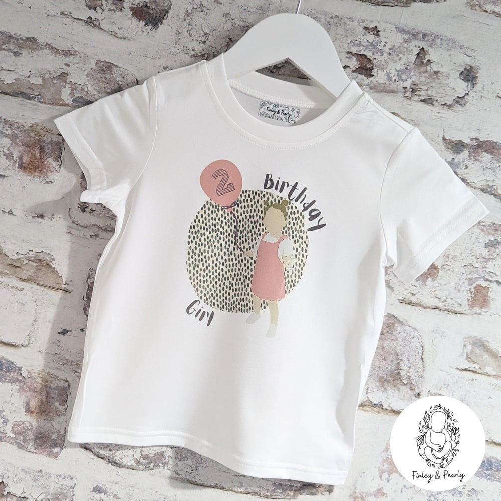 T-SHIRT: Birthday Girl Two