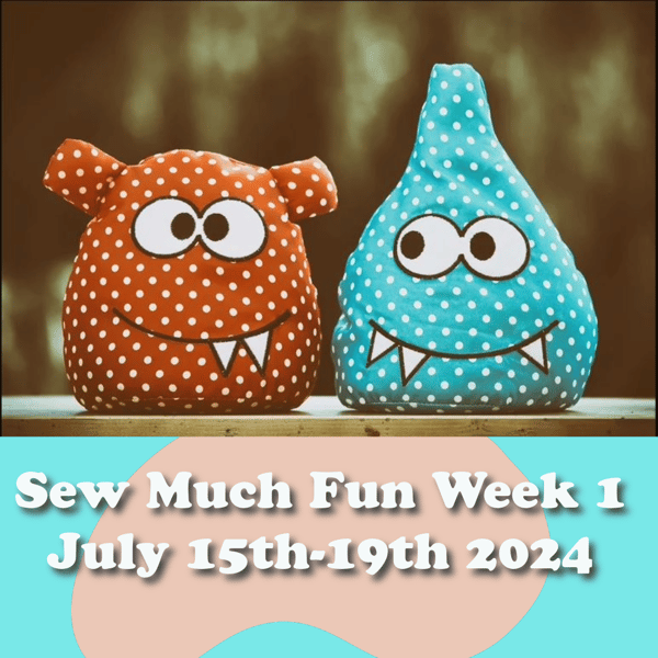 Image of Sew Much Fun Camp- Week 1 July 15-19th