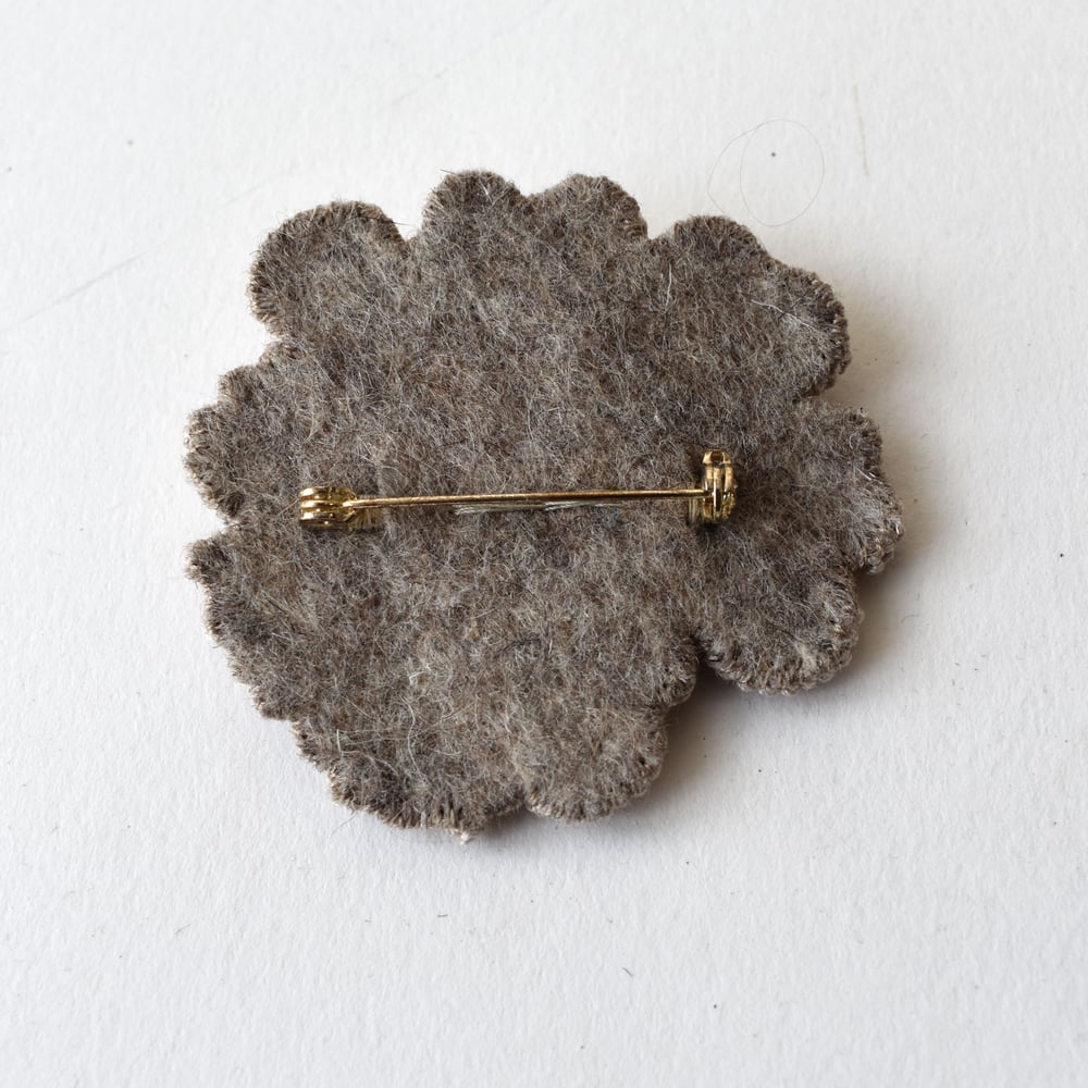 Image of Lichen brooch
