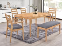 Orlando Dining Set - Oak - save £199 now