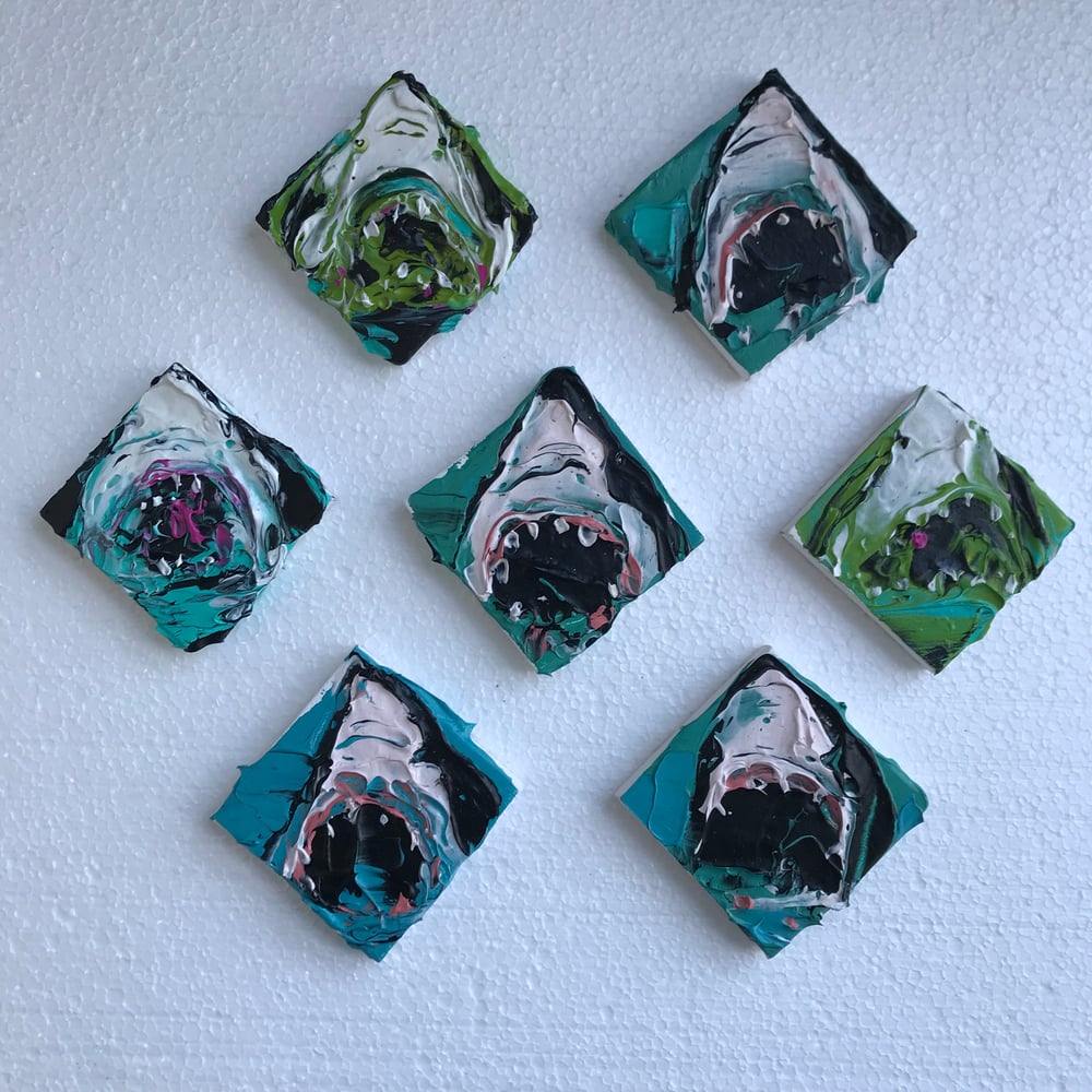 Image of Baby Sharks 7x7 cm