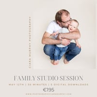 MAY 12TH - FAMILY STUDIO SESSION