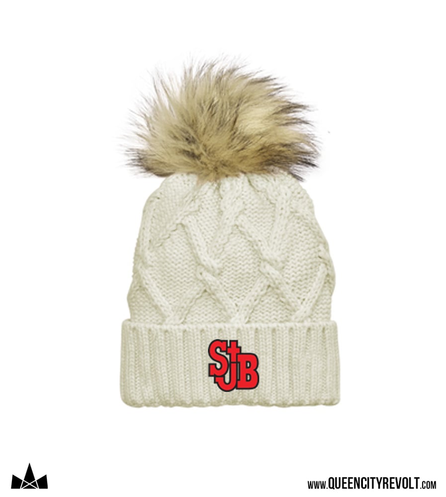 Image of St. Johns Faux Fur Beanie, Ivory