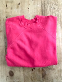 Image 1 of 60s SUN FADED RED SWEATSHIRT