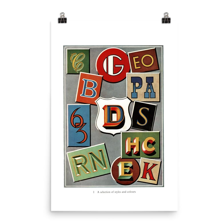 Image of The Art of Sign Writing Poster