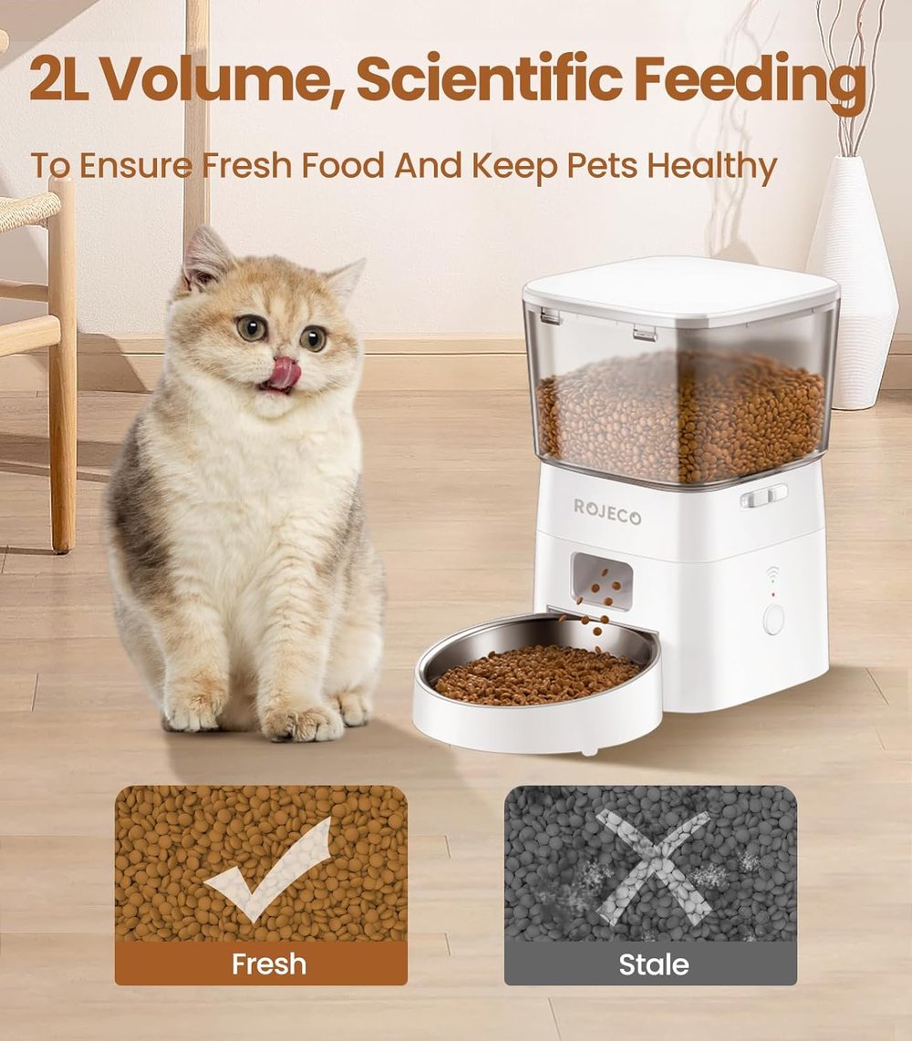 PawsConnect WiFi Smart Pet Feeder 2L