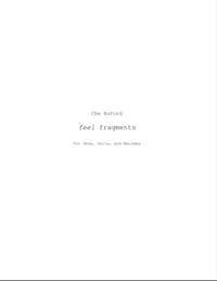 feel fragments (score)