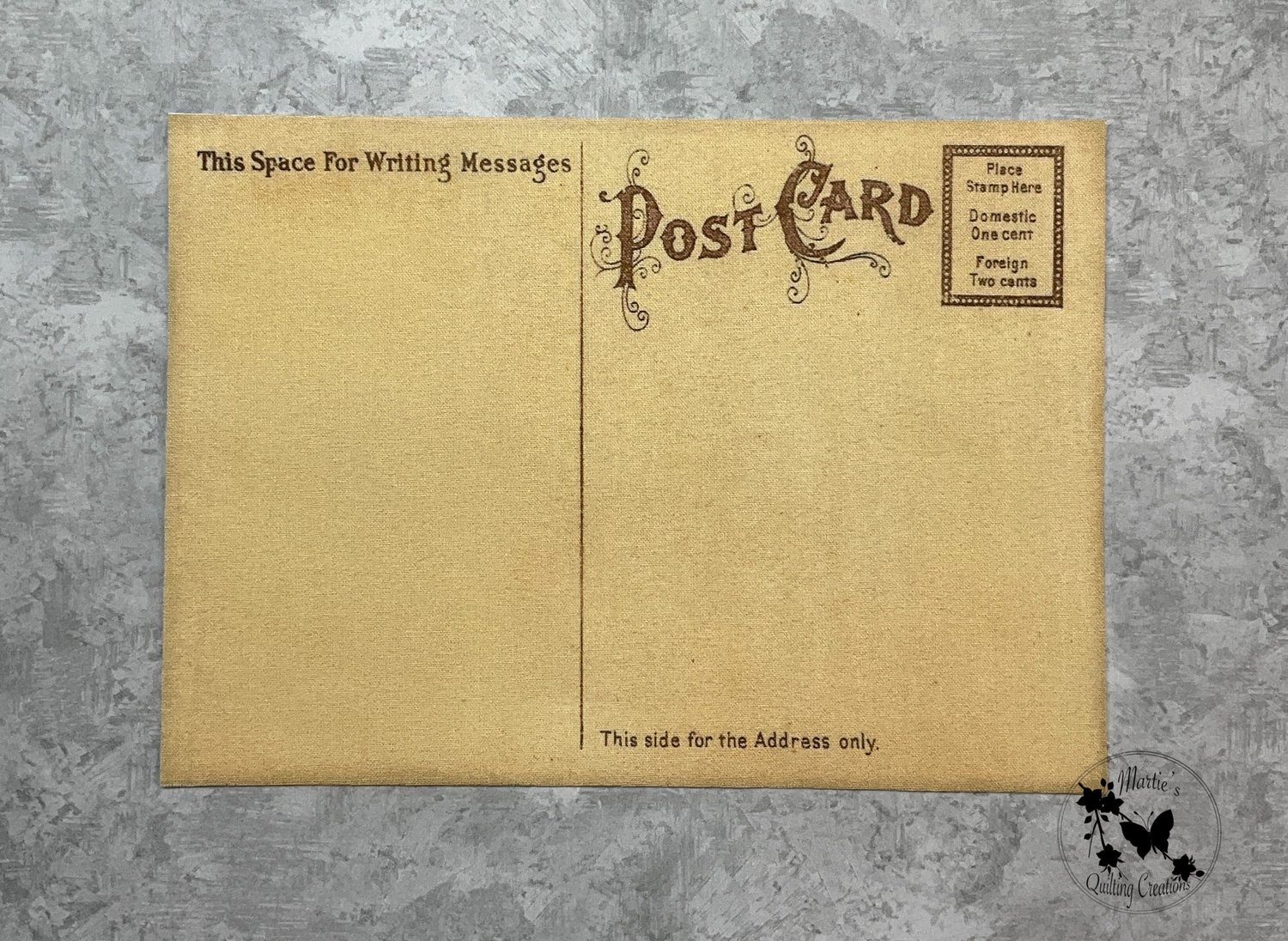 Image of Martie's Printed Vintage Postcard Backing Fabric - Variety Set