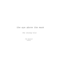 the eye above the mask (score+parts)