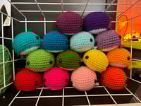 Image 1 of Adorable Hand-Crocheted Whale - *Made To Order*