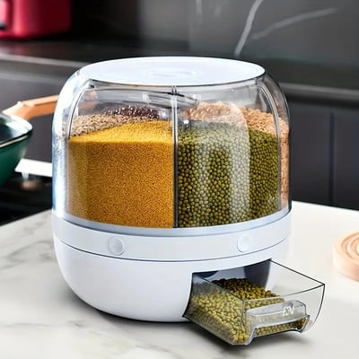Rotating Grain Master Storage Box