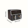 TwinChef Pro 2.38gal Dual Basket Air Fryer