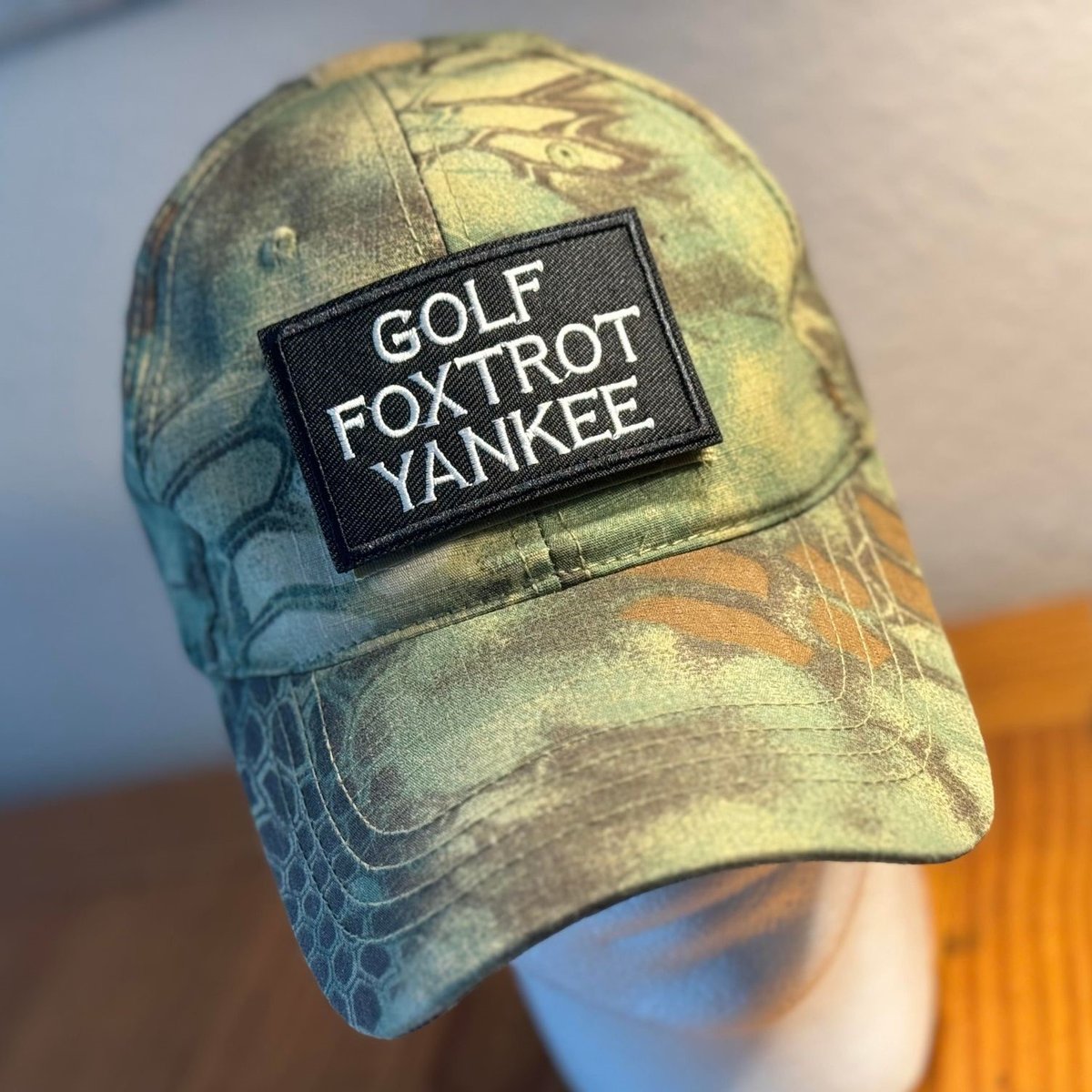 GOLF FOXTROT YANKEE VELCRO PATCH OLD PATROL HQ / FIERCE 5