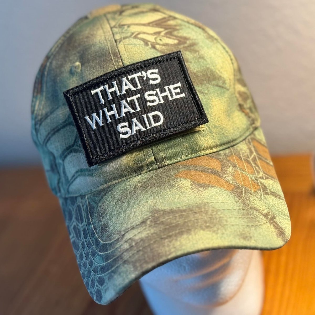 Image of THAT’S WHAT SHE SAID - VELCRO PATCH