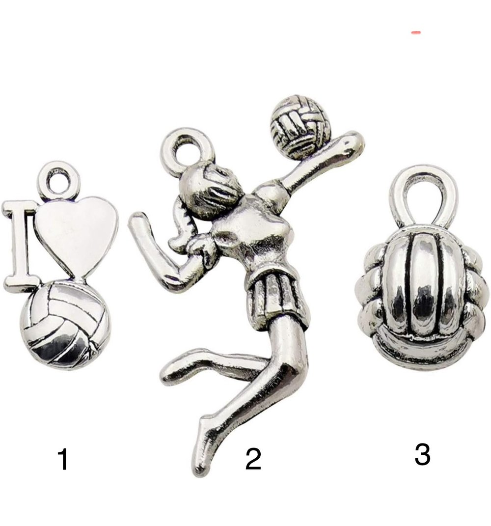 Image of LA6 Volleyball Charm Bracelet