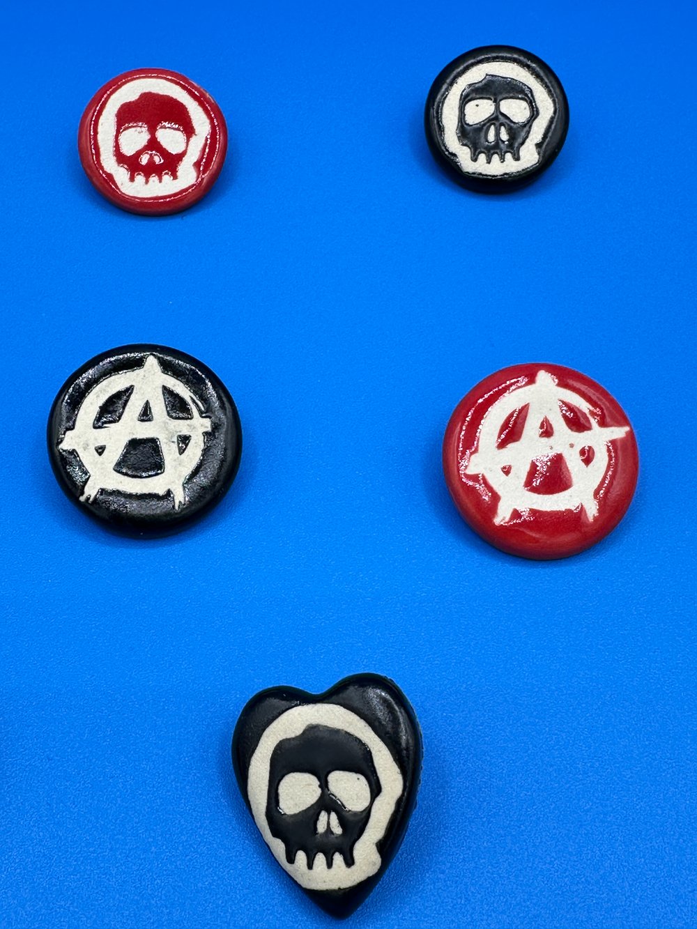 Skull & Anarchy Pins