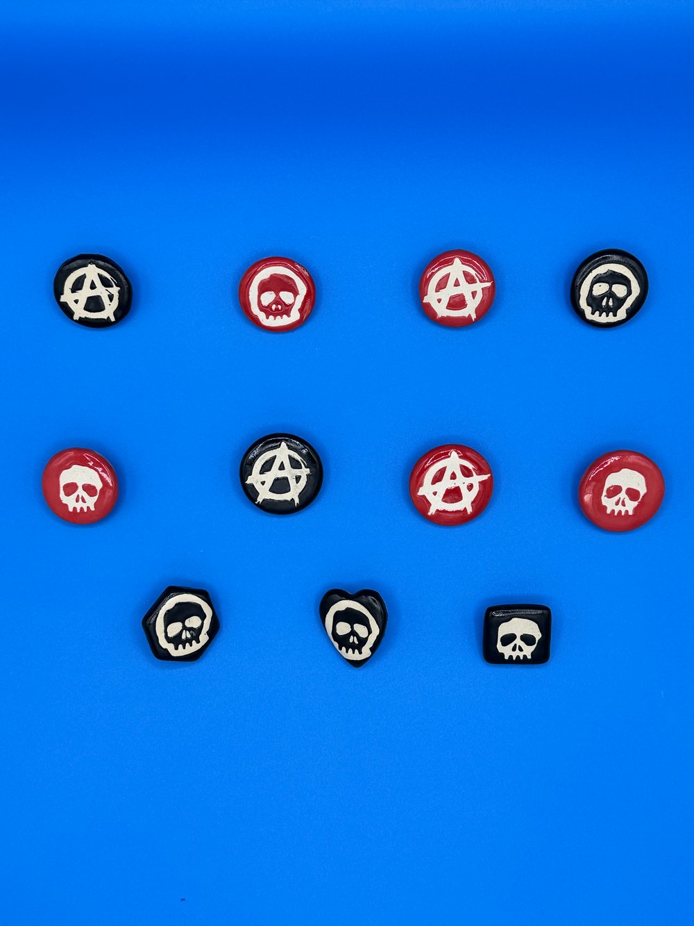 Skull & Anarchy Pins