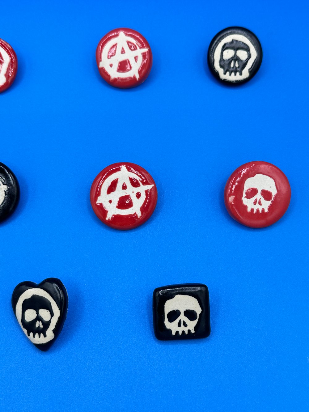 Skull & Anarchy Pins