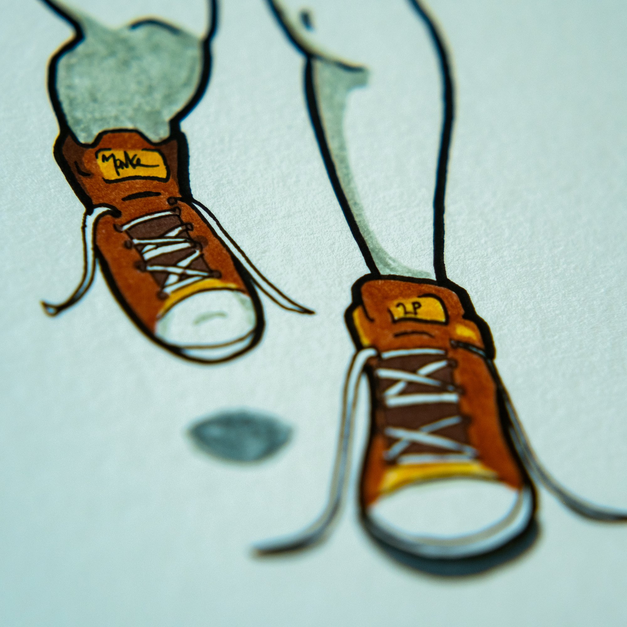 2P "Untied" (8x10) MonkeFeet