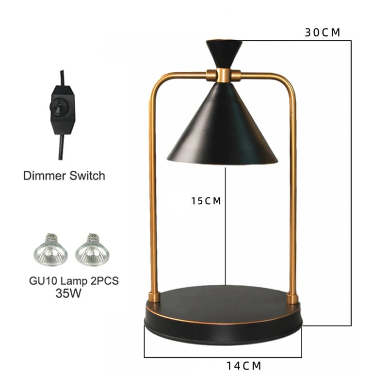 Candle Warmer Electric Wax Melting Lamp For Top-Down Burning Aromatherapy 
