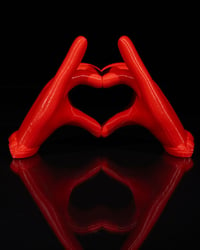 Image 5 of Heart Hands Phone Holder