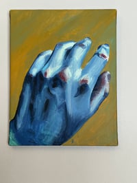 Image 2 of Blue Hand - Artist Print 