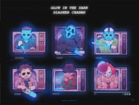 Image 1 of Glow in the Dark Slasher Charms