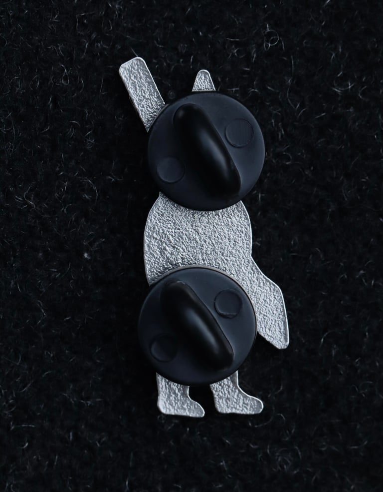 Oseberg Berserker Pin Image 2