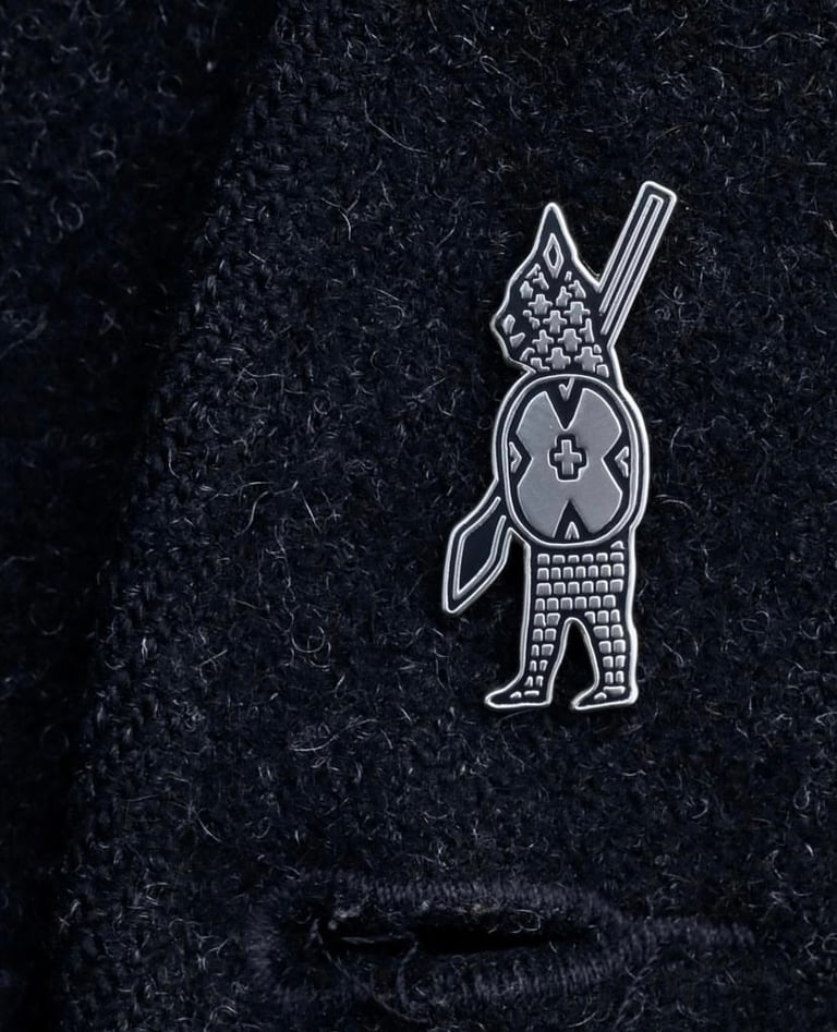 Oseberg Berserker Pin