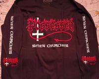 Image 1 of Possessed Seven churches LONG SLEEVE