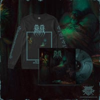Image 1 of KRVNA "The Rhythmus Of Death Eternal" LP/Long-sleeve Bundle PRE-ORDER