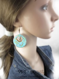 Image 1 of Baby Blue Hoops