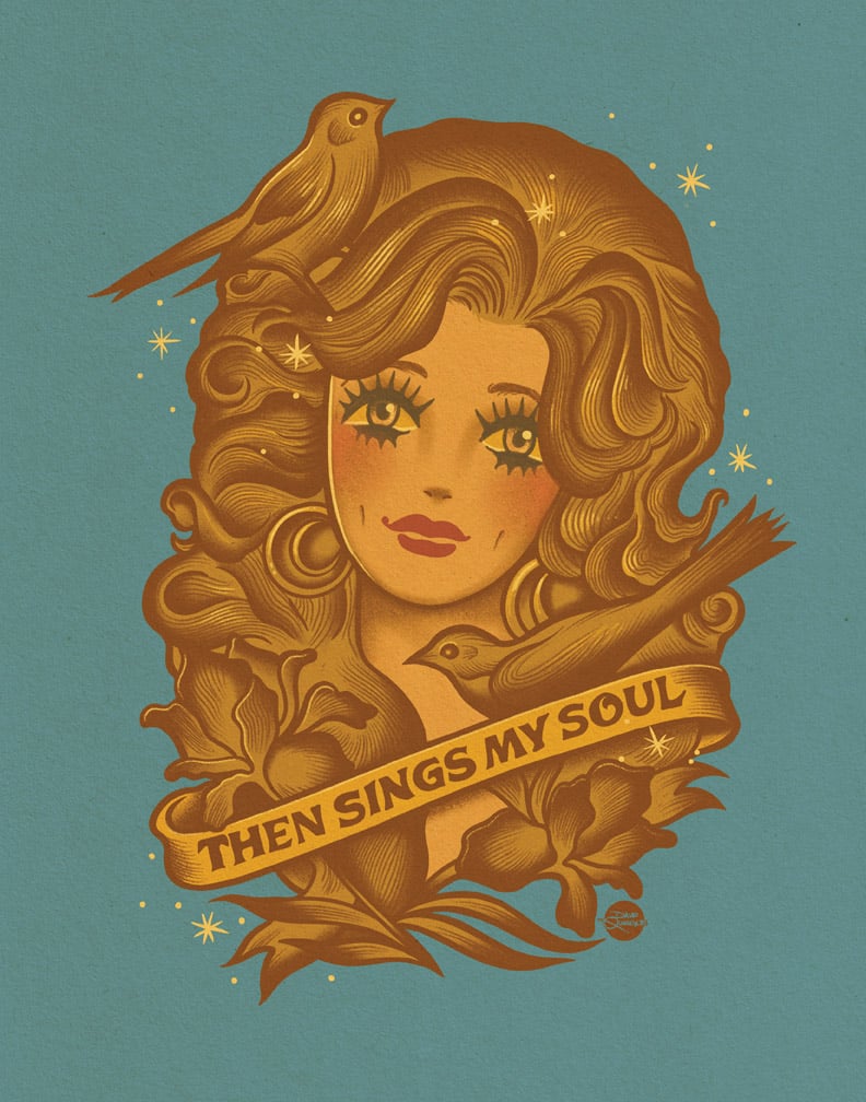 Image of Then Sings My Soul (Blue Variant) - Print