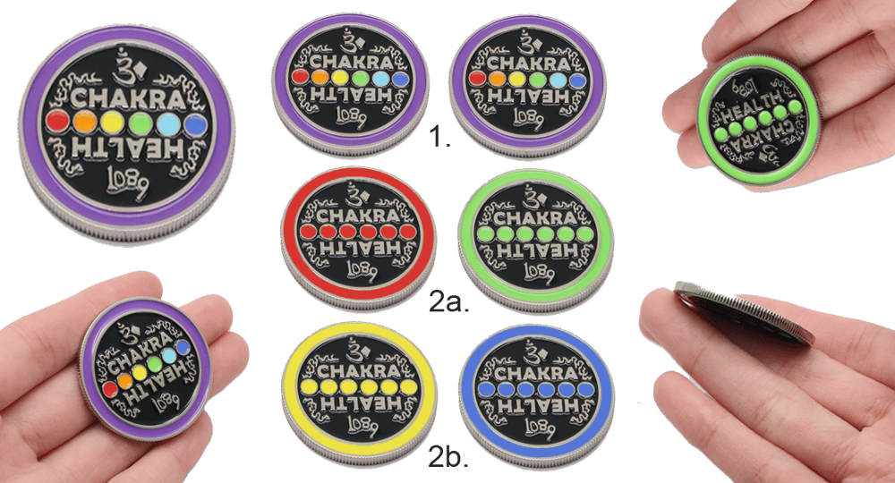 ALL THE CHAKRA COINS!