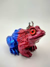Frog Prince no.3-art toy-designer toy figure-resin-abstract-colorful