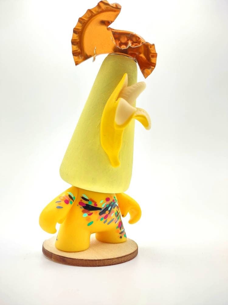 Banana Man No.6 art toy figure- designer vinyl toy art