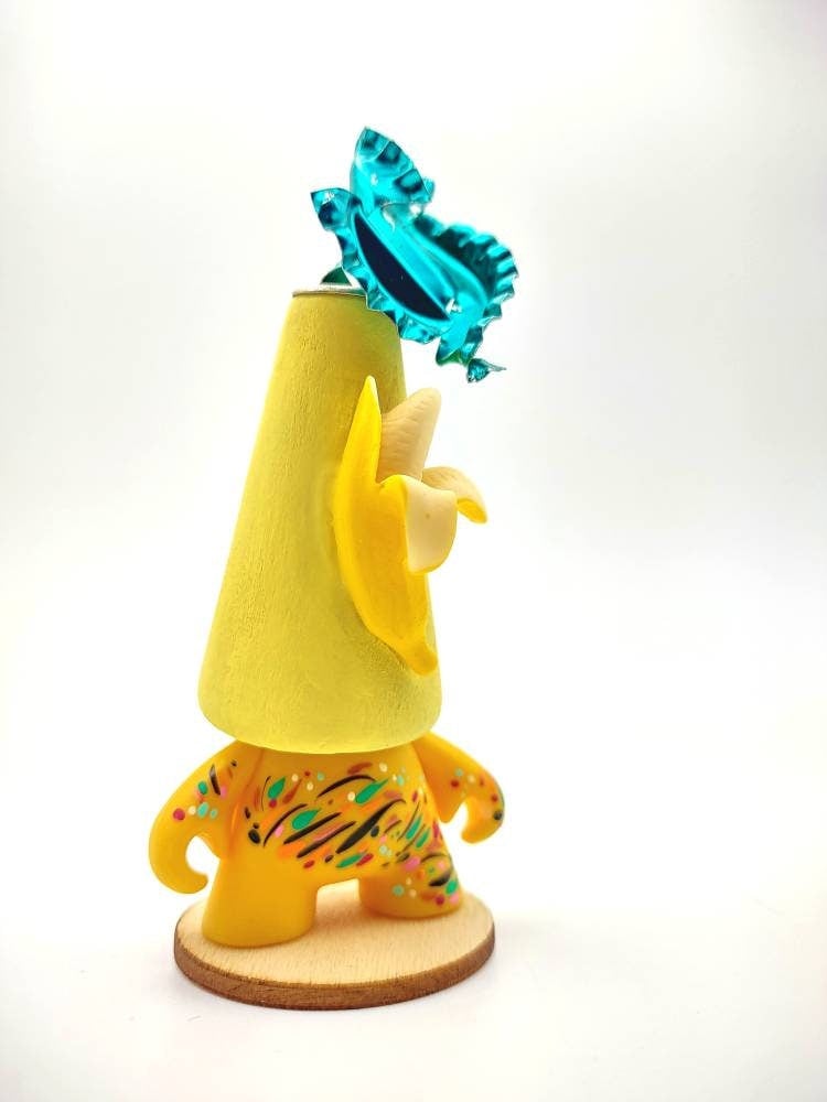 Banana Man No.4 art toy figure- designer vinyl toy art
