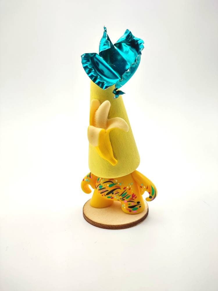 Banana Man No.4 art toy figure- designer vinyl toy art