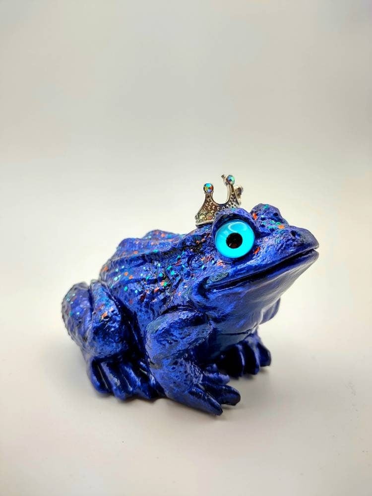 Frog Prince no.7-art toy-designer toy figure-resin-abstract-colorful