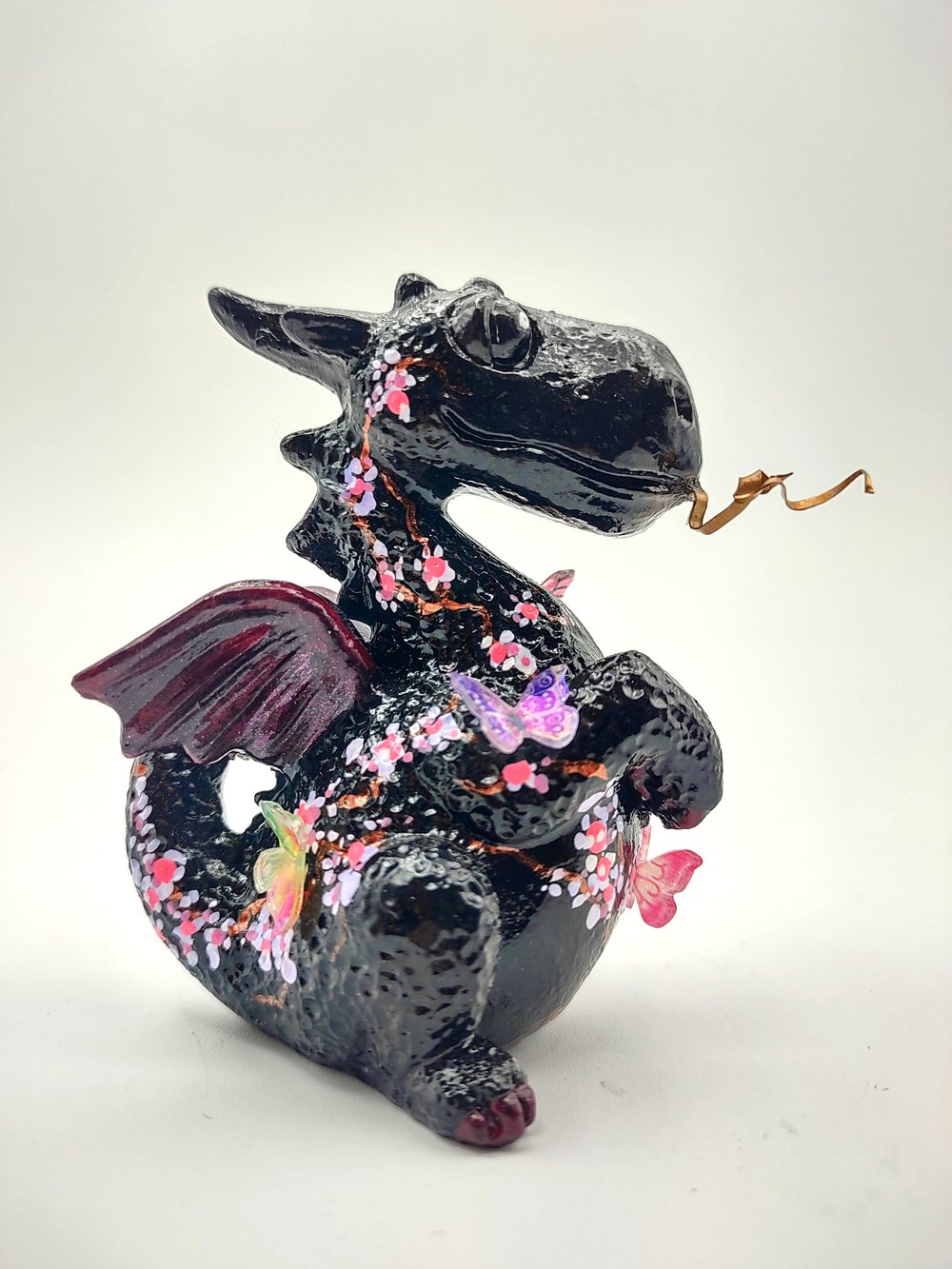 Cherry Blossom Butterfly Dragon