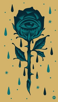 Image 3 of Blue Tears (Triptych) - 3 Print Set