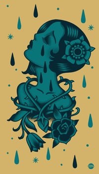 Image 4 of Blue Tears (Triptych) - 3 Print Set
