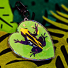 Poison Dart Frog Acrylic Charm
