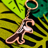 Giant Anteater Sustainable Wooden Keychain
