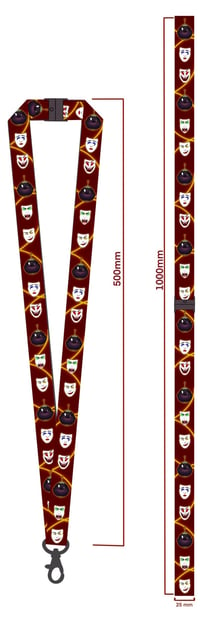 Image 3 of Reboot - Hexadecimal Moods! Lanyard