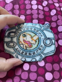 Image 5 of 4 inch patch - Digimon - Augumon Iron on Patch