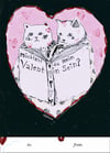 "Will you be my Valentine?" Postcard Print