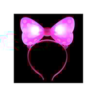 Image 1 of Light-up LED Polka Dot Bow Headband