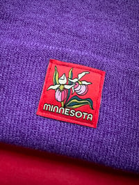 Image 3 of Minnesota Lady Slipper Beanie