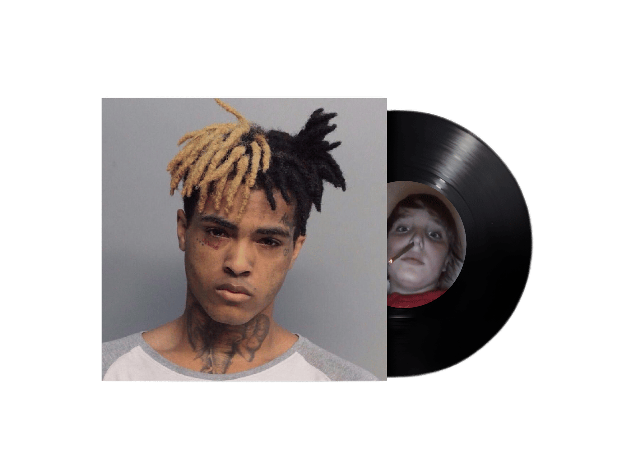 XXXTENTACION - Look At Me! - Black Single Sided 7